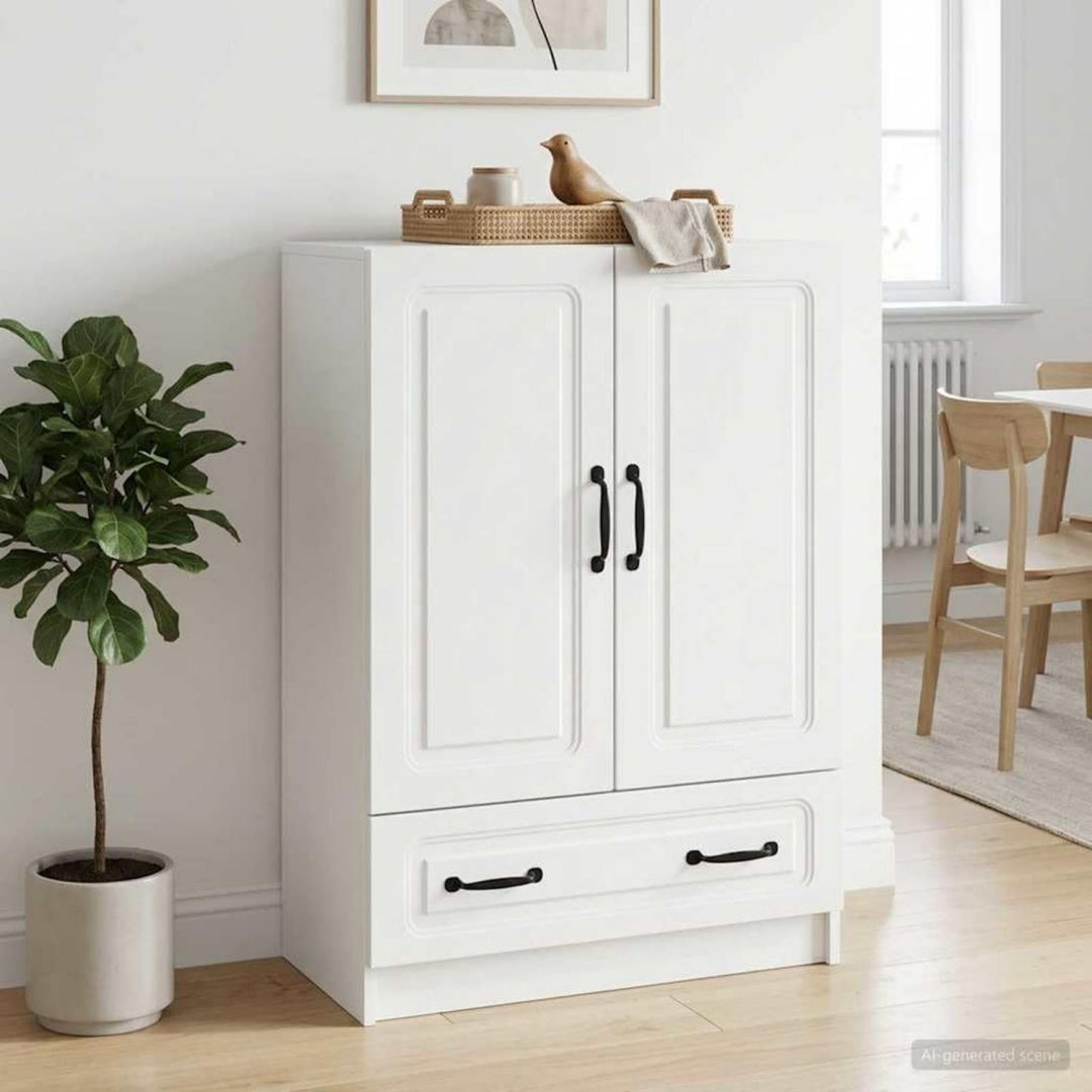 Sideboard verbindet eine Schublade und Schubladen