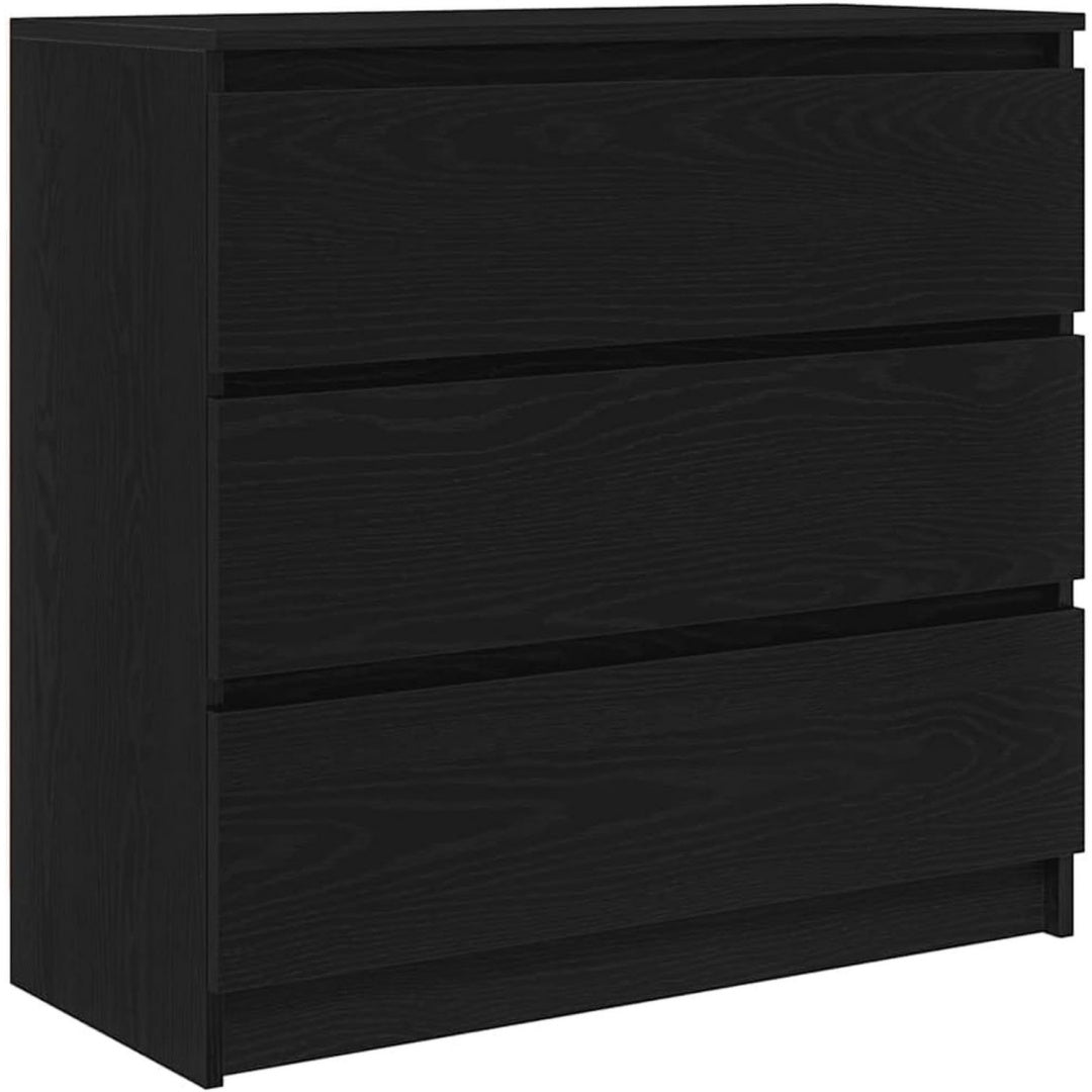 Das Sideboard verbindet seine Form mit Holzwerkstoff