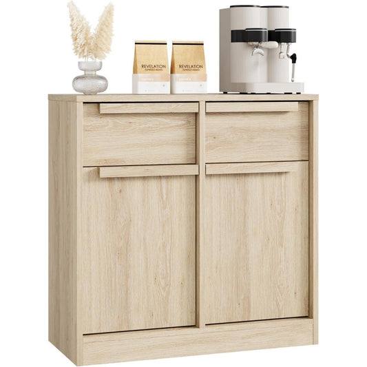 Sideboard mit verstellbaren Ablagen, geschlossenem Stauraum und 2 Tueren