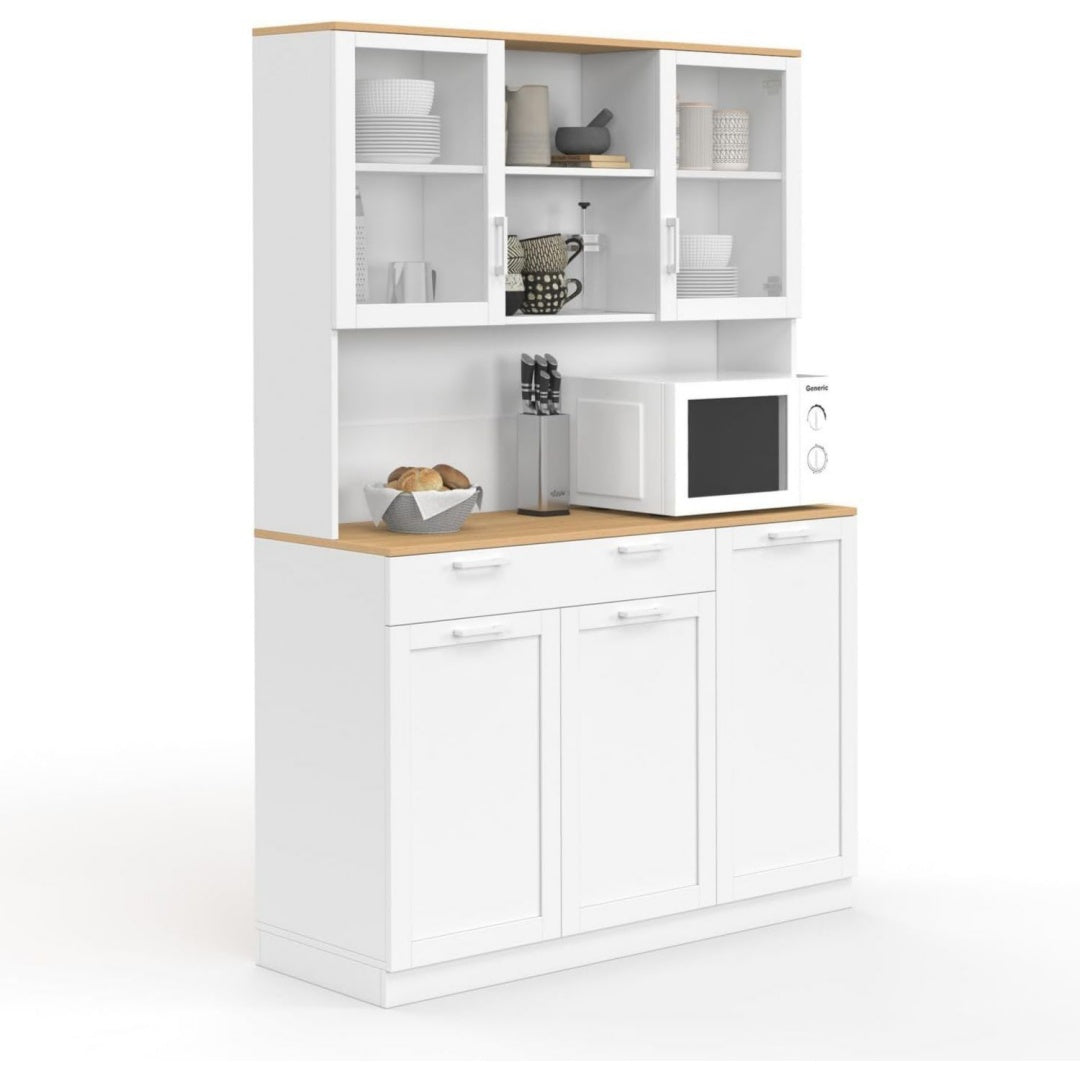 5 Tueren und Schubladen an dem Sideboard