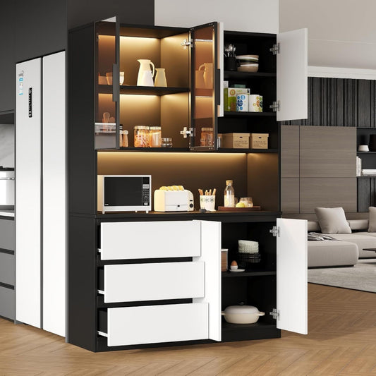 Sideboard verbindet 6 Tueren und 3 Schubladen