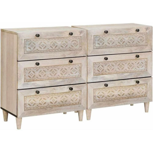 Sideboard aus Mangoholz mit Schubladen