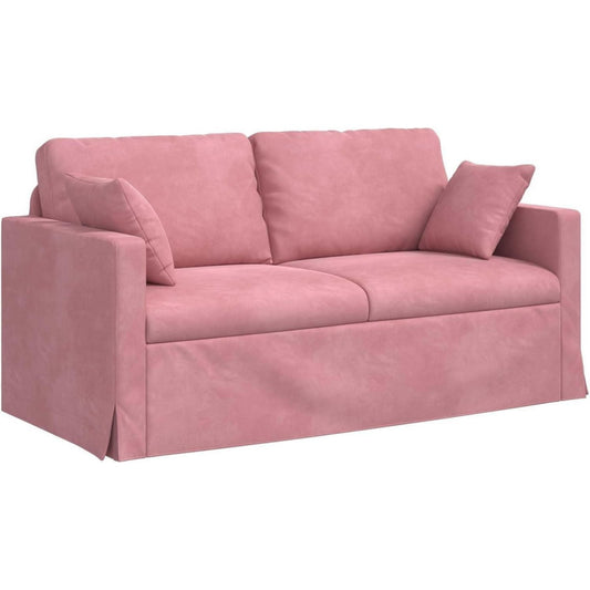 Kunststofffuesse an dem Sofa