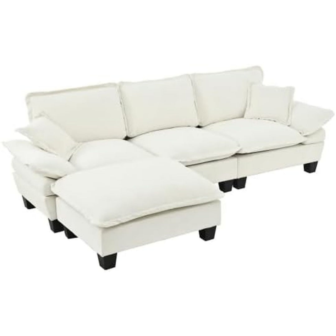 Sofa mit den Massen 263 x 151 x 90 cm